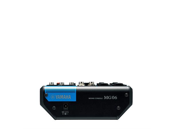 Yamaha mikser MG06 2 Mic / 6 Line Inputs -2 mono + 2 stereo